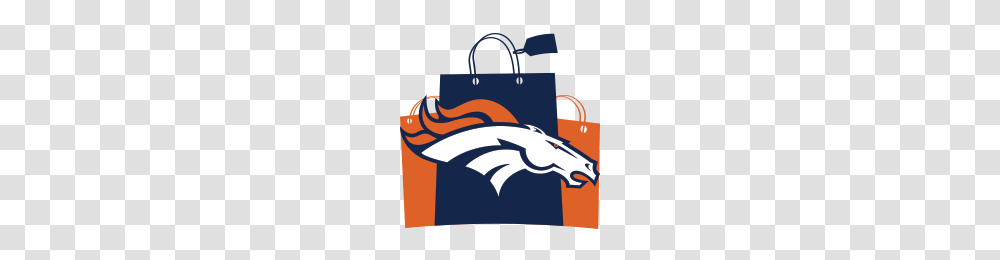 Denver Broncos Clipart, Bag, Shopping Bag, Logo Transparent Png