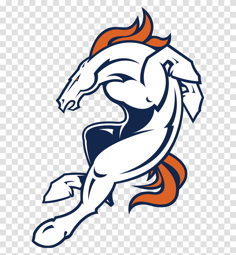 Denver Broncos Full Logo, Dragon, Airliner Transparent Png