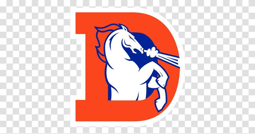 Denver Broncos Logo Clip Art, Hand, Label Transparent Png
