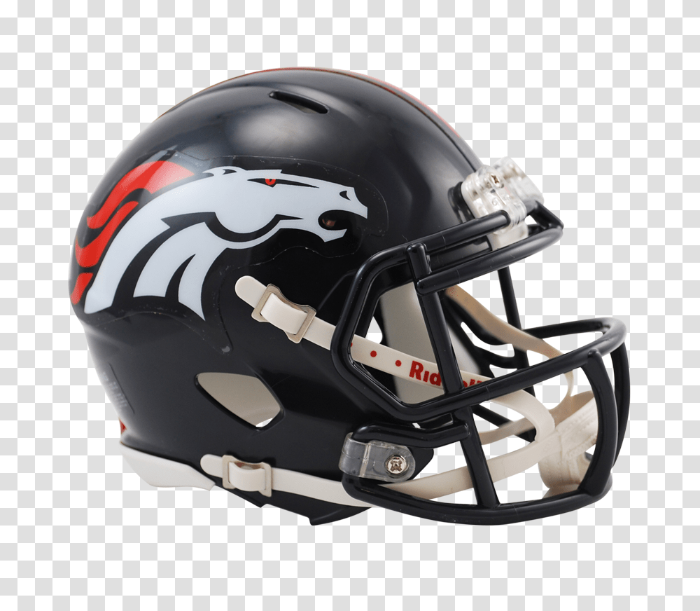 Denver Broncos Replica Mini Speed Helmet Nfl Football Helmet, Clothing, Apparel, American Football, Team Sport Transparent Png