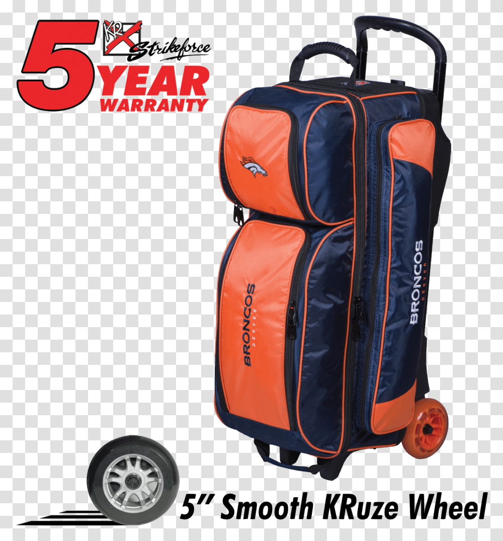 Denver Broncos Turbo Bowling Bag 2 Ball, Backpack, Luggage, Suitcase Transparent Png