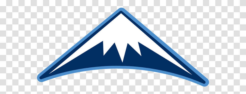 Denver Nuggets Alternate Logo Denver Nuggets Mountain Logo, Label, Text, Symbol, Triangle Transparent Png