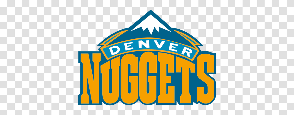 Denver Nuggets Logo & Svg Vector File Nba Denver Nuggets Logo, Symbol, Trademark, Text, Crowd Transparent Png