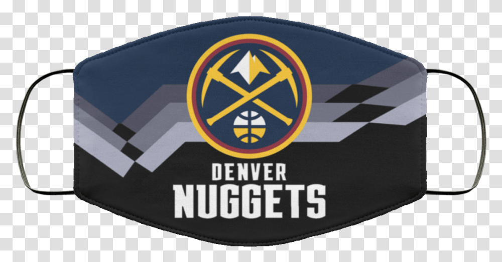 Denver Nuggets Nba Face Mask Filter Pm2 5 Assassins Creed Valhalla Face Mask, Logo, Symbol, Emblem, Label Transparent Png