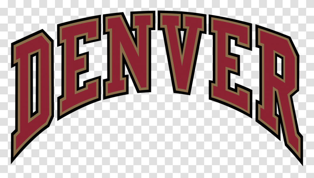 Denver Pioneers, Word, Alphabet, Label Transparent Png