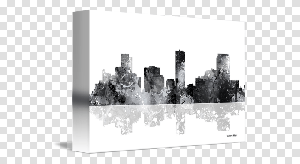 Denver Skyline, Ruins, Building, Architecture, Collage Transparent Png