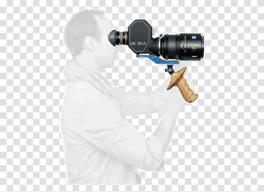 Denz Oic Ff Viewfinder, Person, Human, Photographer, Photography Transparent Png