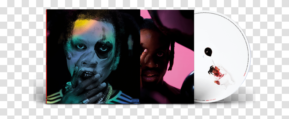 Denzel Curry Taboo Vinyl, Face, Person, Head, Hair Transparent Png