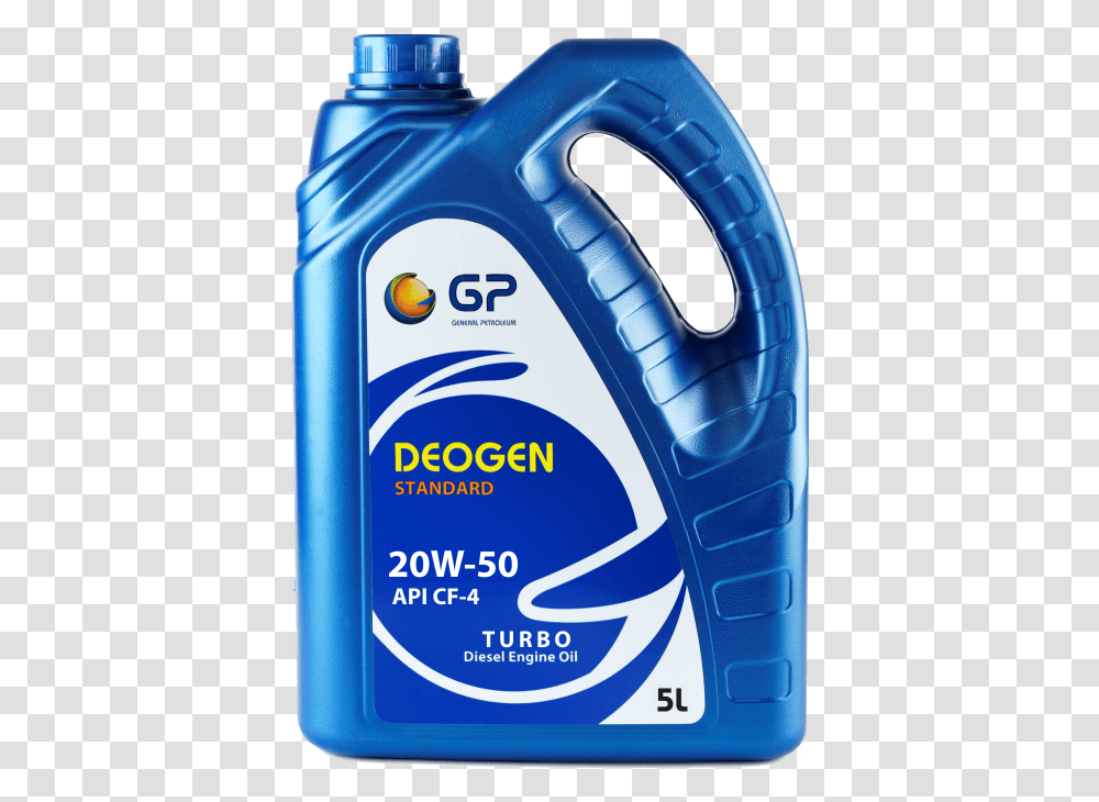 Deogen 20w50 Cf4data Caption Gp Deogen Standard Gp Lubricants, Bottle, Cosmetics, Sunscreen Transparent Png
