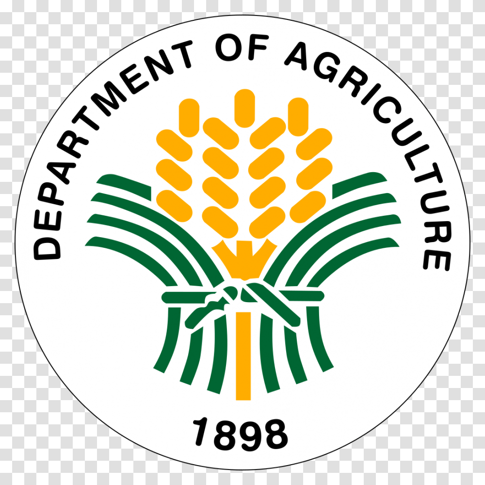 Department Of Agriculture Of The Philippines, Logo, Trademark, Badge Transparent Png