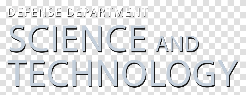 Department Of Defense Science And Technology, Alphabet, Word, Number Transparent Png