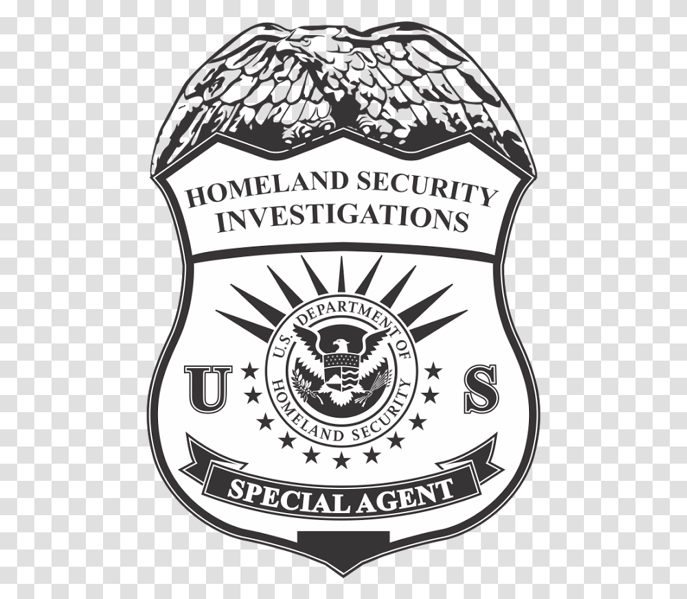 Department Of Homeland Security Logo Department Of Homeland Security Badge Vector, Trademark, Label Transparent Png