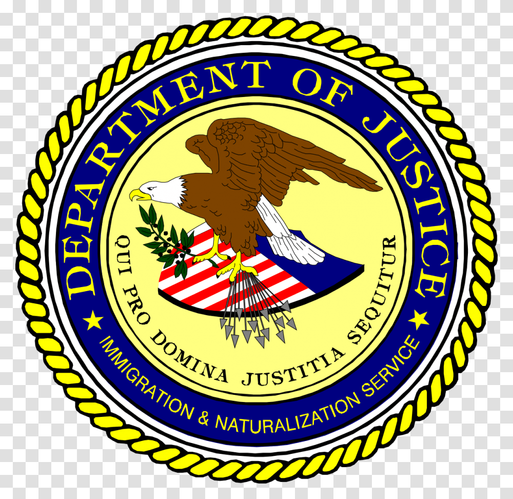 Department Of Immigration Seal, Logo, Trademark, Label Transparent Png
