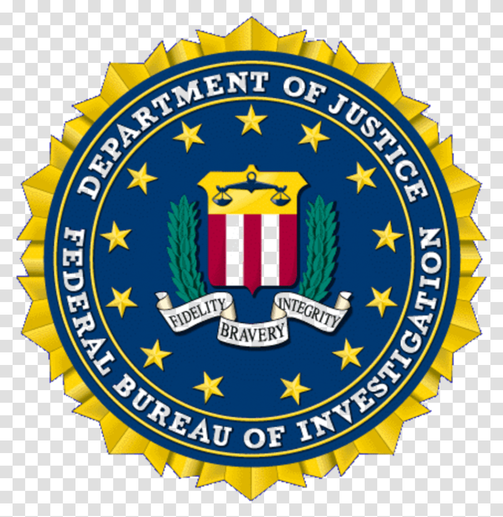 Department Of Justice Fbi, Logo, Trademark, Emblem Transparent Png