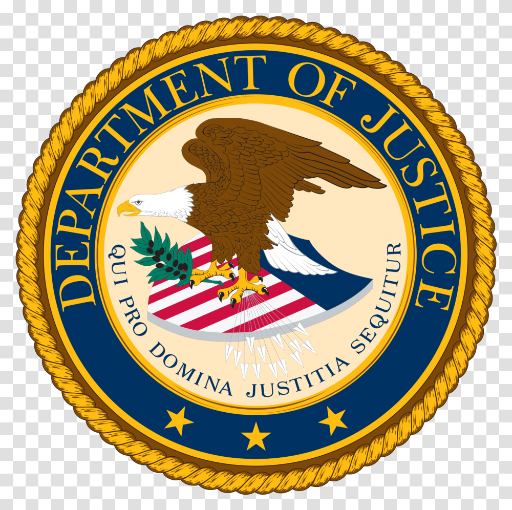 Department Of Justice Gif, Logo, Trademark, Label Transparent Png