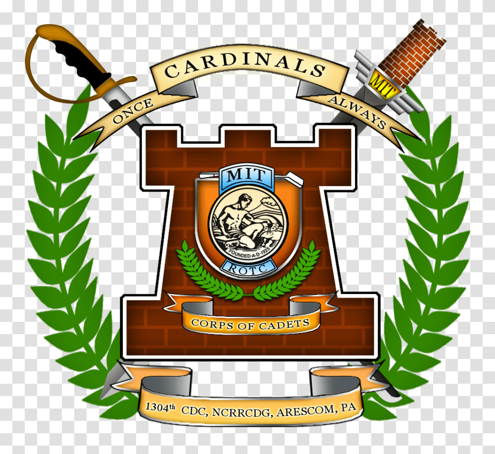 Department Of Military Science Tactics, Logo, Trademark, Building Transparent Png