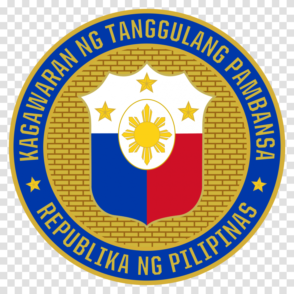 Department Of National Defense Logo, Trademark, Badge, Rug Transparent Png