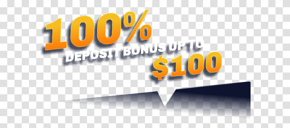 Deposit Bonus Up To 100 Graphic Design, Word, Alphabet Transparent Png