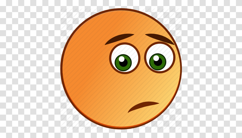 Depressed Dissapointed Emoticon Emotion Sad Smiley Unhappy Icon, Label, Plant, Food Transparent Png