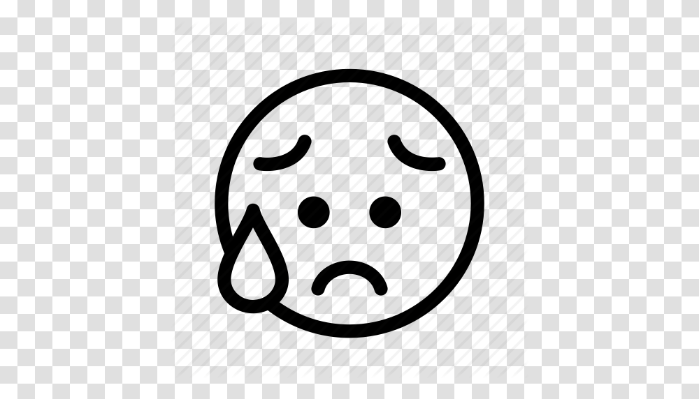 Depressed Distressed Emoji Emoticon Sad Icon, Sphere, Sport, Face, Photography Transparent Png