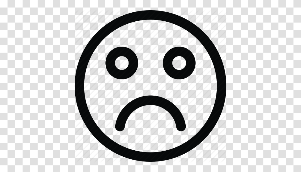Depressed Emoji Emoticon Sad Icon Icon, Label, Sphere, Nature Transparent Png