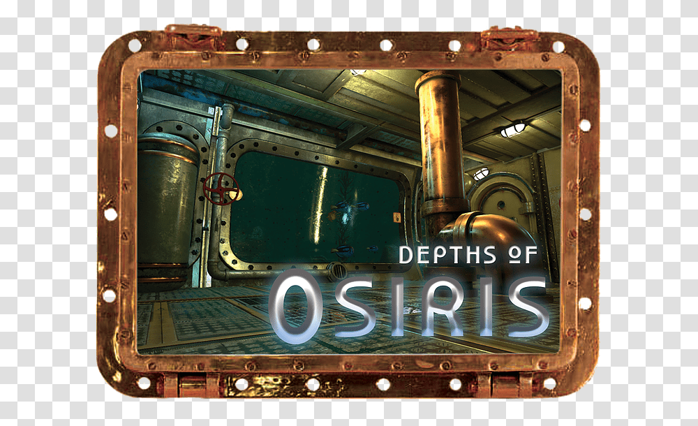 Depths Of Osiris Web Image Depths Of Osiris Vr, Train, Vehicle, Transportation, Lab Transparent Png