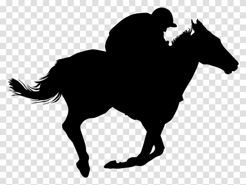 Derby Horse Silhouette, Gray, World Of Warcraft Transparent Png