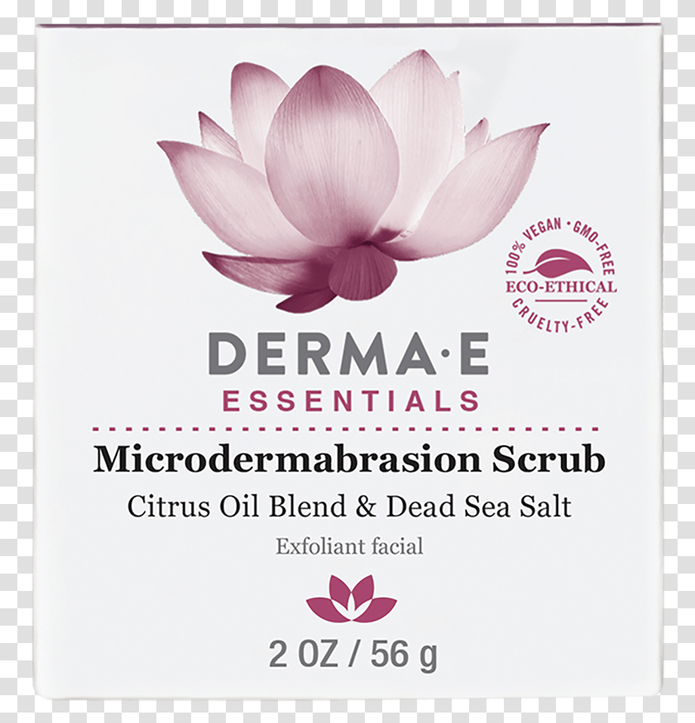 Derma E Dermabrasion Scrub, Poster, Advertisement, Flyer, Paper Transparent Png