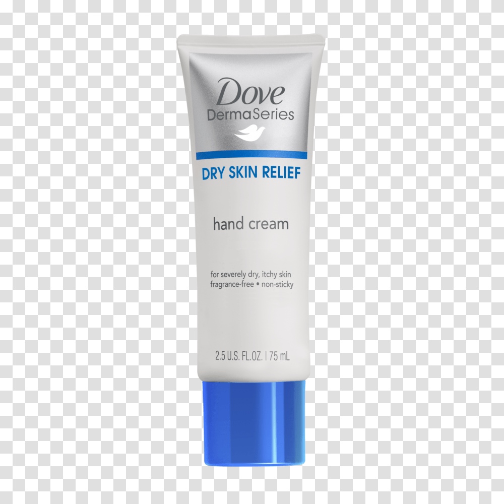Dermaseries Dry Skin Relief Hand Cream Dove Dermaseries Dry Skin Relief, Bottle, Cosmetics, Lotion, Aftershave Transparent Png