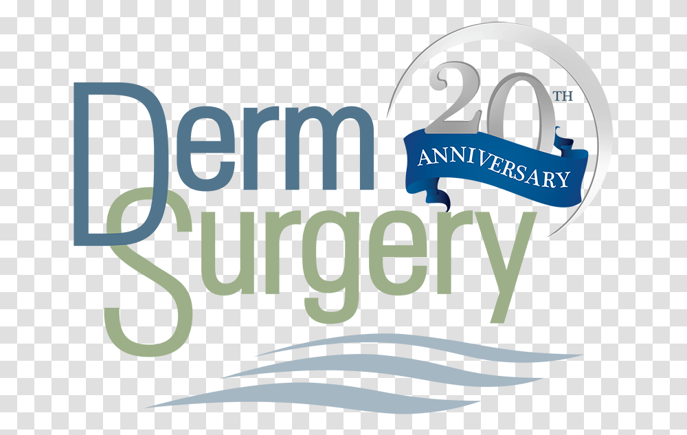 Dermsurgery 20th Anniversary Graphic Design, Poster, Label, Logo Transparent Png