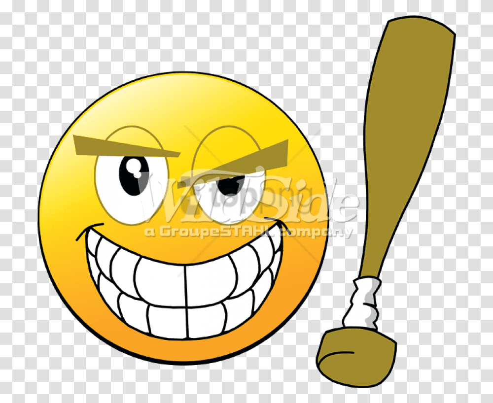 Derp Face Clipart Big Smile With Teeth, Sport, Sports, Team Sport, Baseball Transparent Png
