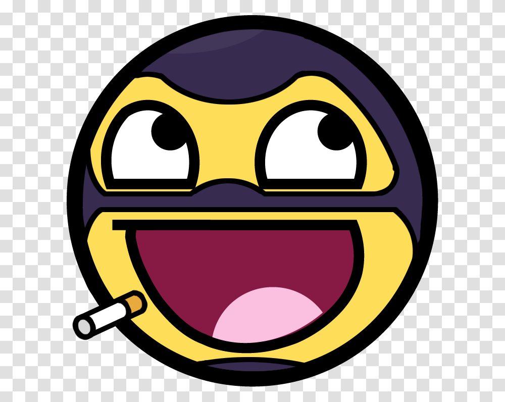 Derp Smiley Face Awesome Face, Label, Logo Transparent Png