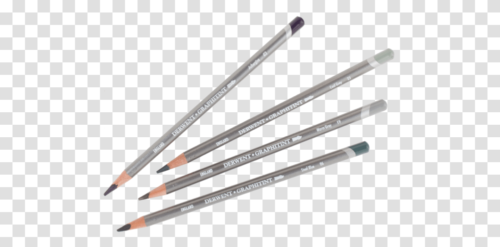 Derwent Graphitint 24 Pencil Set Makeup Brushes, Arrow, Tool Transparent Png