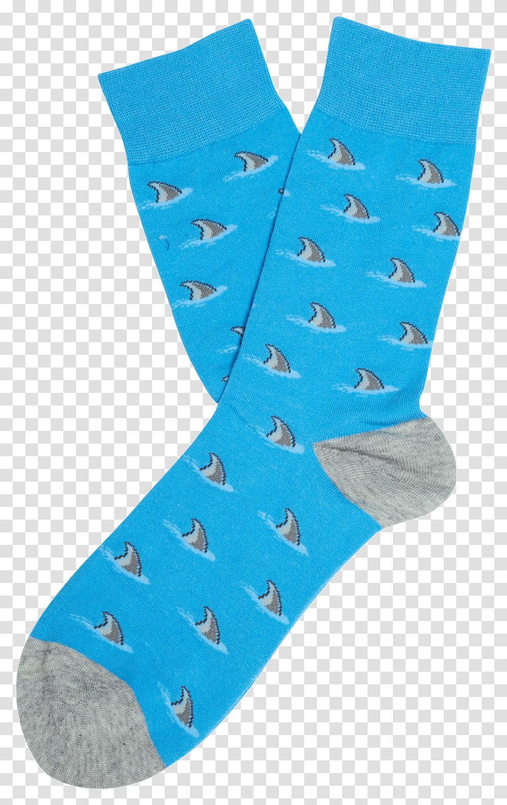 Deryck Shark Fin Sock Sock, Clothing, Apparel, Shoe, Footwear Transparent Png