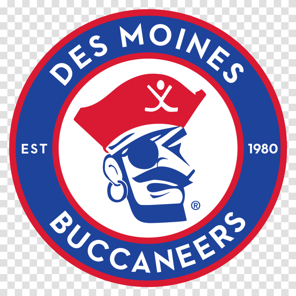 Des Moines Buccaneers, Label, Logo Transparent Png