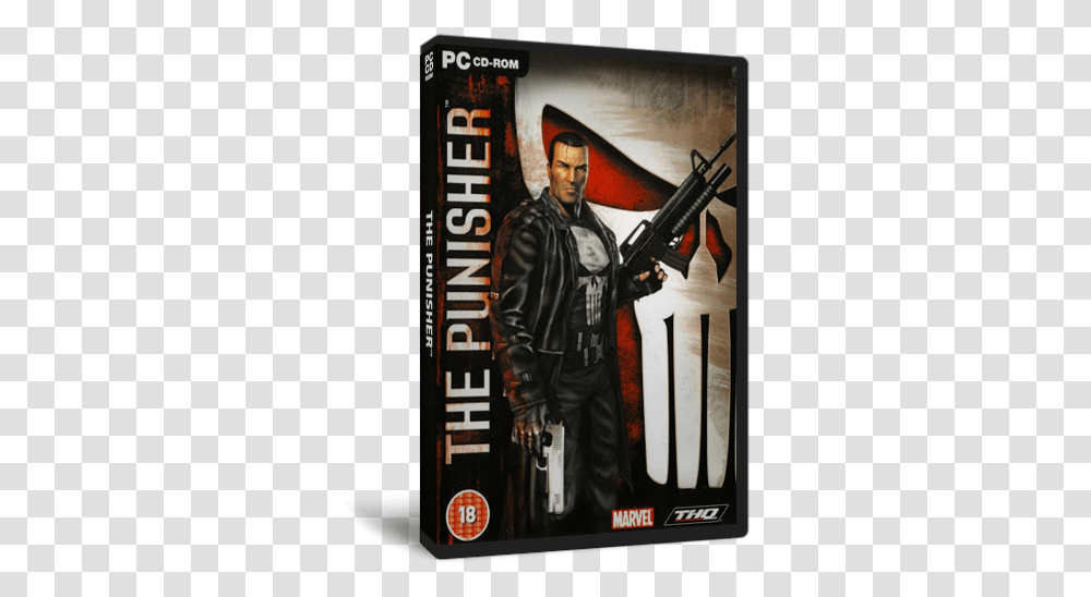 Descargar The Punisher Punisher Ps2, Person, Weapon, Clothing, Coat Transparent Png