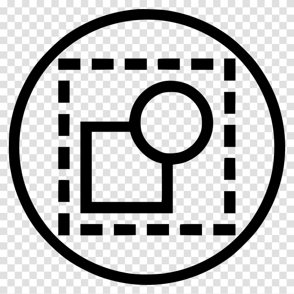Deselect Square Circle Shape Dotted Design Deselect Icon, Number, Logo Transparent Png