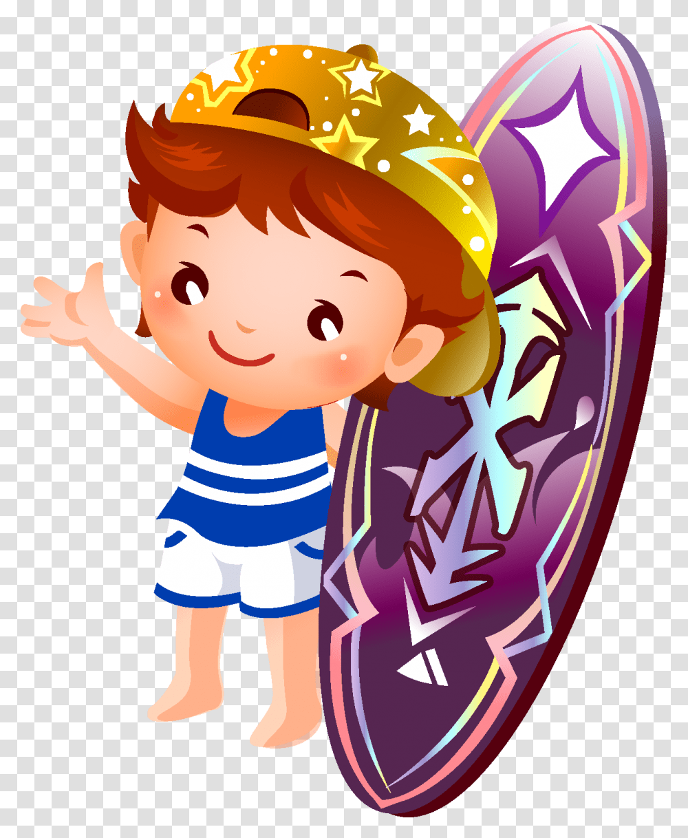 Desenho De Menino Surfando, Person, Human Transparent Png