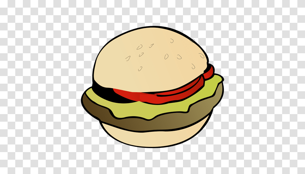 Desenhos Animados Americano, Burger, Food, Helmet Transparent Png