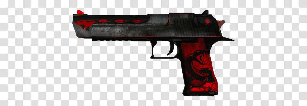 Desert Eagle Red Viper, Gun, Weapon, Weaponry, Handgun Transparent Png