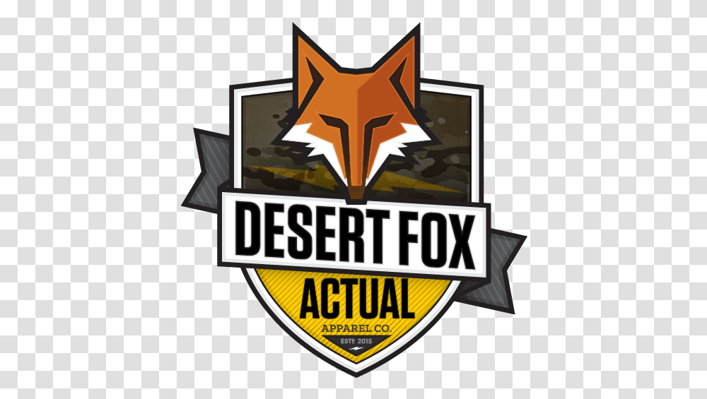 Desert Fox Actual Automotive Decal, Symbol, Star Symbol, Logo, Trademark Transparent Png