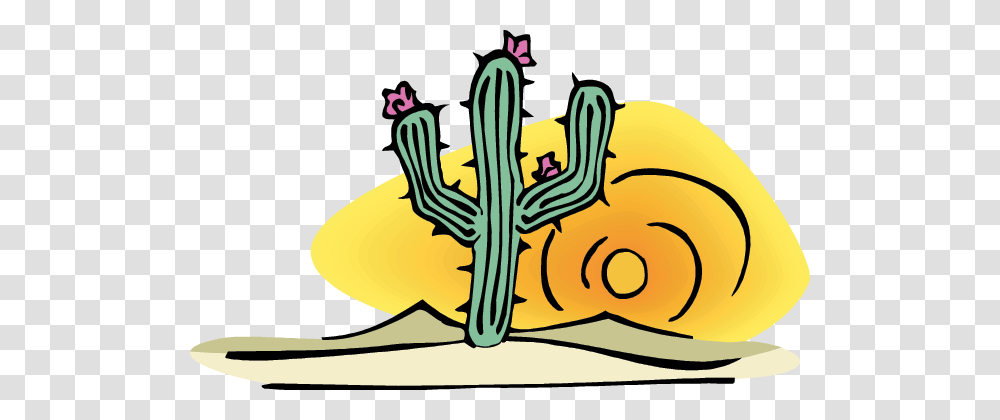 Desert Habitat Links, Plant, Cactus, Banana, Fruit Transparent Png