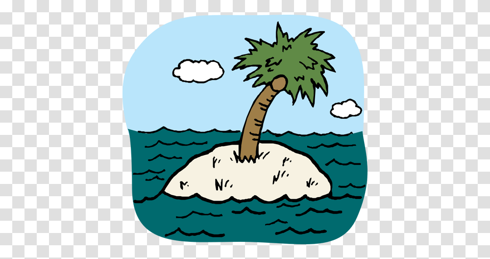 Desert Island, Tree, Plant, Palm Tree, Arecaceae Transparent Png