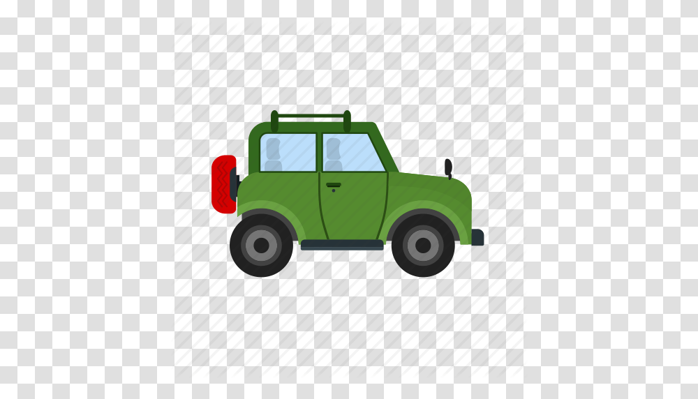 Desert Jeep Pickup Road Safari Truck Vehicle Icon, Car, Transportation, Automobile, Wheel Transparent Png