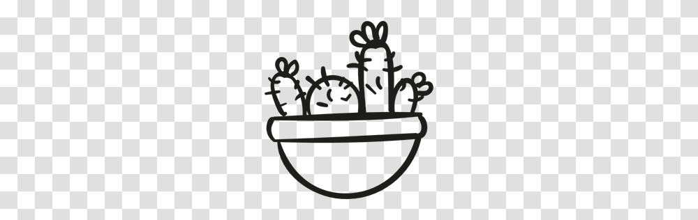 Desert Pot Cactus Plant Nature Dry Icon, Accessories, Accessory, Jewelry Transparent Png