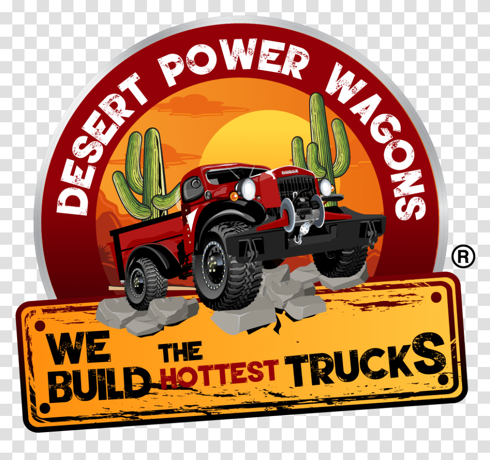 Desert Power Wagons Off Road Vehicle, Advertisement, Car, Transportation, Poster Transparent Png