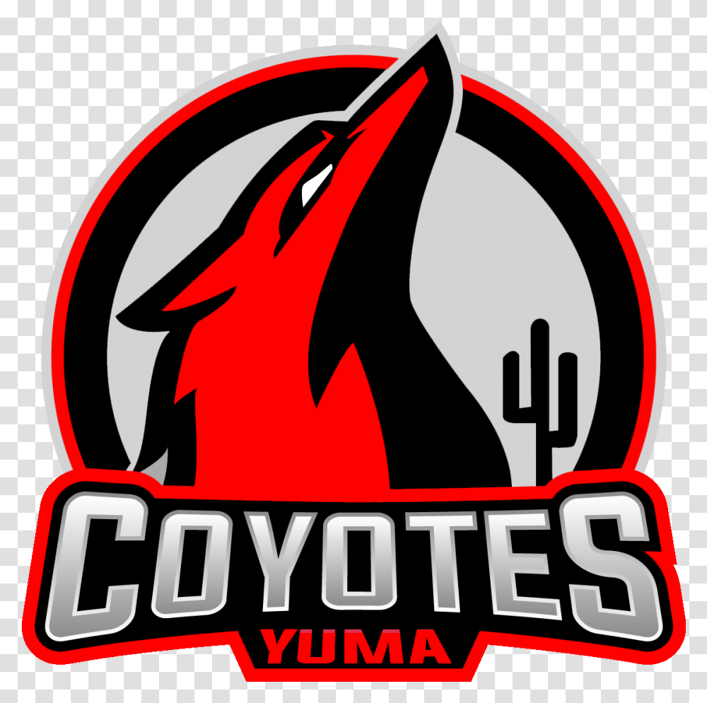 Desert Valley League Clipart Black And White Yuma Coyotes Tackle Football For Yuma Az, Logo, Symbol, Trademark, Text Transparent Png