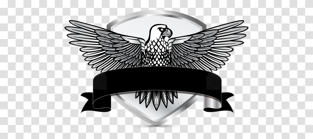 Design A Shield Logo Instantly With The Free Eagle Maker Automotive Decal, Bird, Animal, Symbol, Emblem Transparent Png