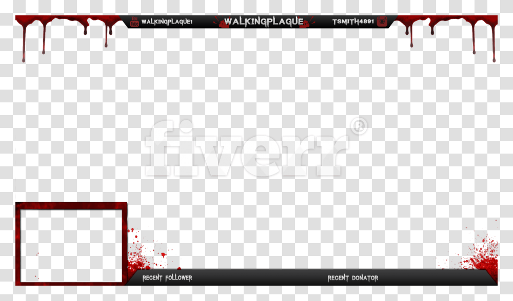 Design A Twitch Overlay For Your Channel, Screen, Electronics, Housing Transparent Png