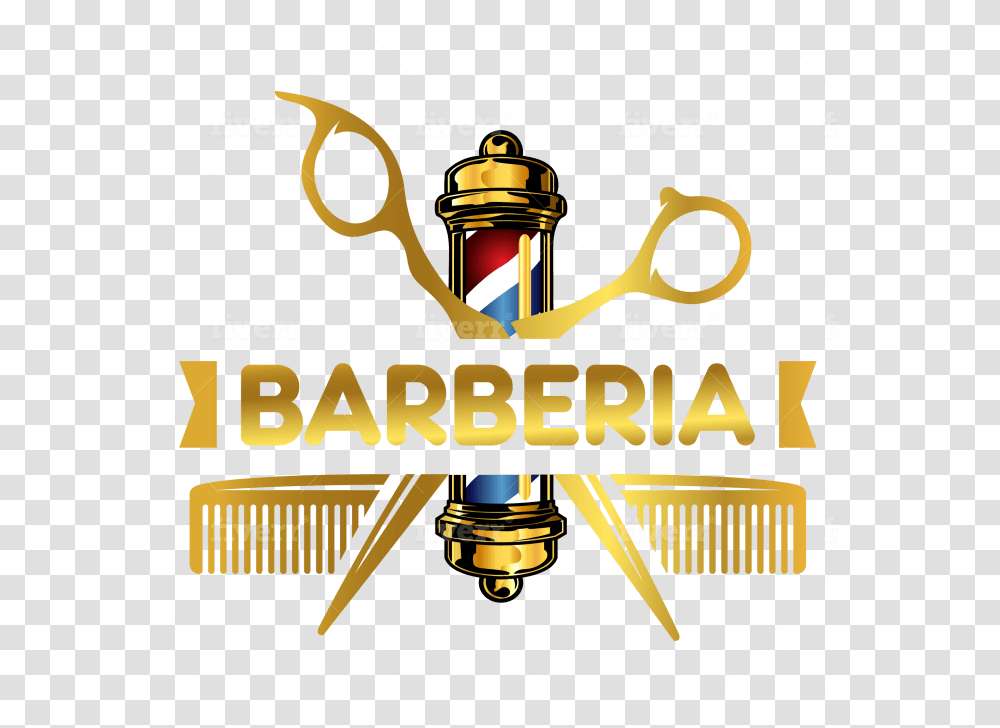Design An Awesome Barbershop Logo By Mananbashir Graphic Design, Text, Advertisement, Poster, Building Transparent Png
